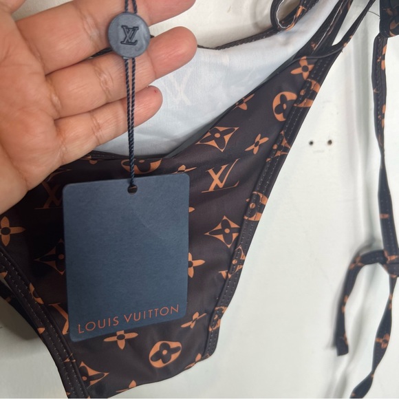 Louis Vuitton Swim Louis Vuitton Monogram Bikini Set New With Tags